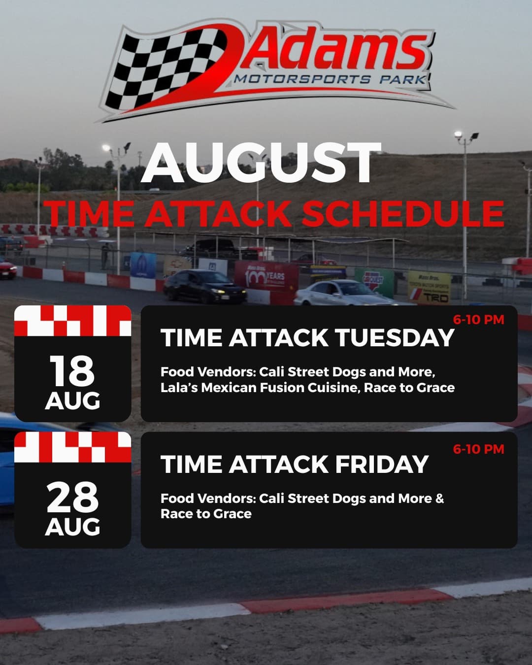 Time Attack Tuesday at Adams Motorsports Park