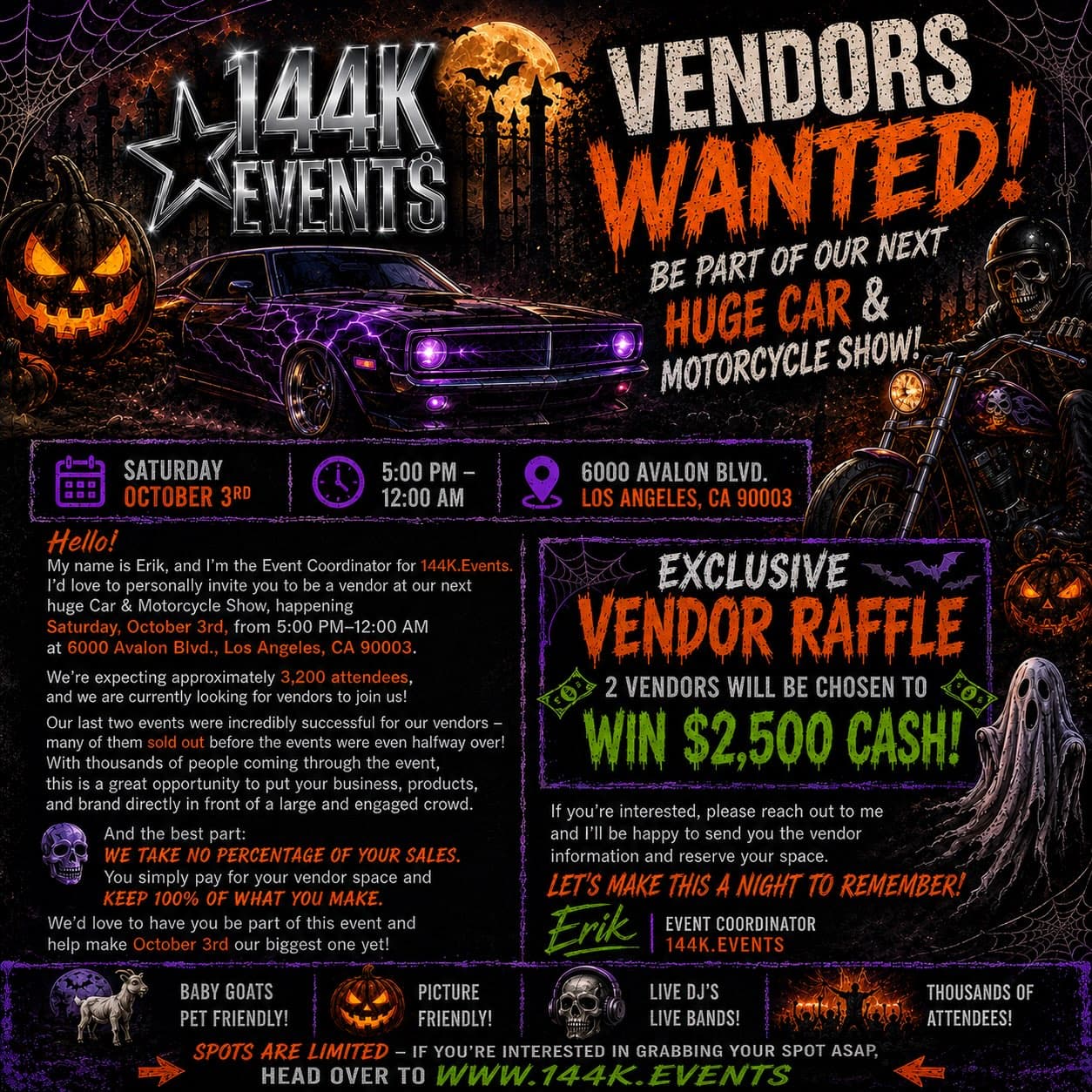 144K Events Car & Motorcycle Show