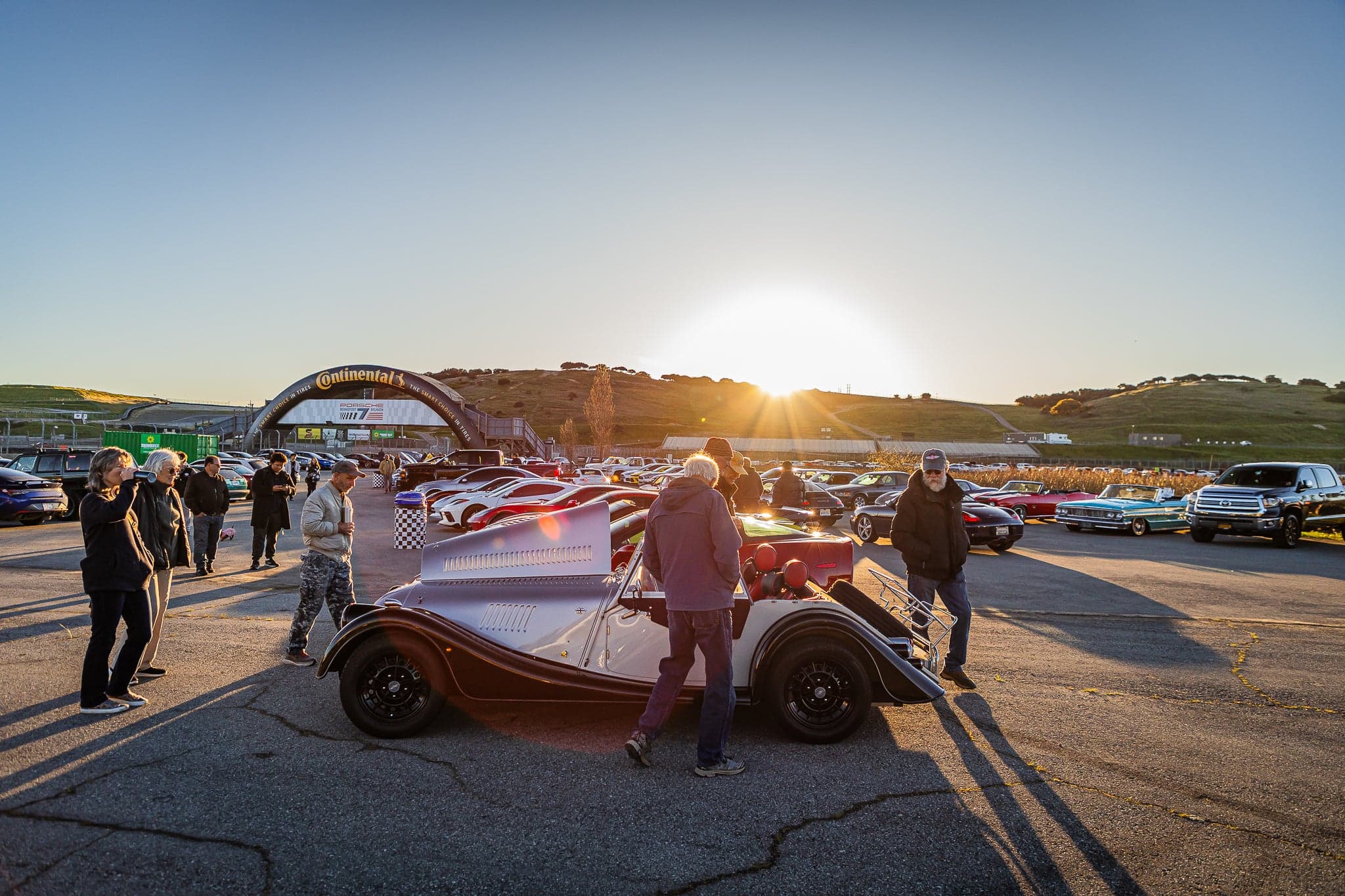 Cars & Coffee at Laguna Seca