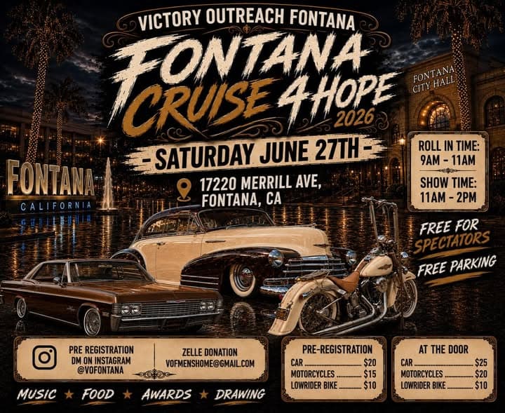 Fontana Cruise 4 Hope 2026