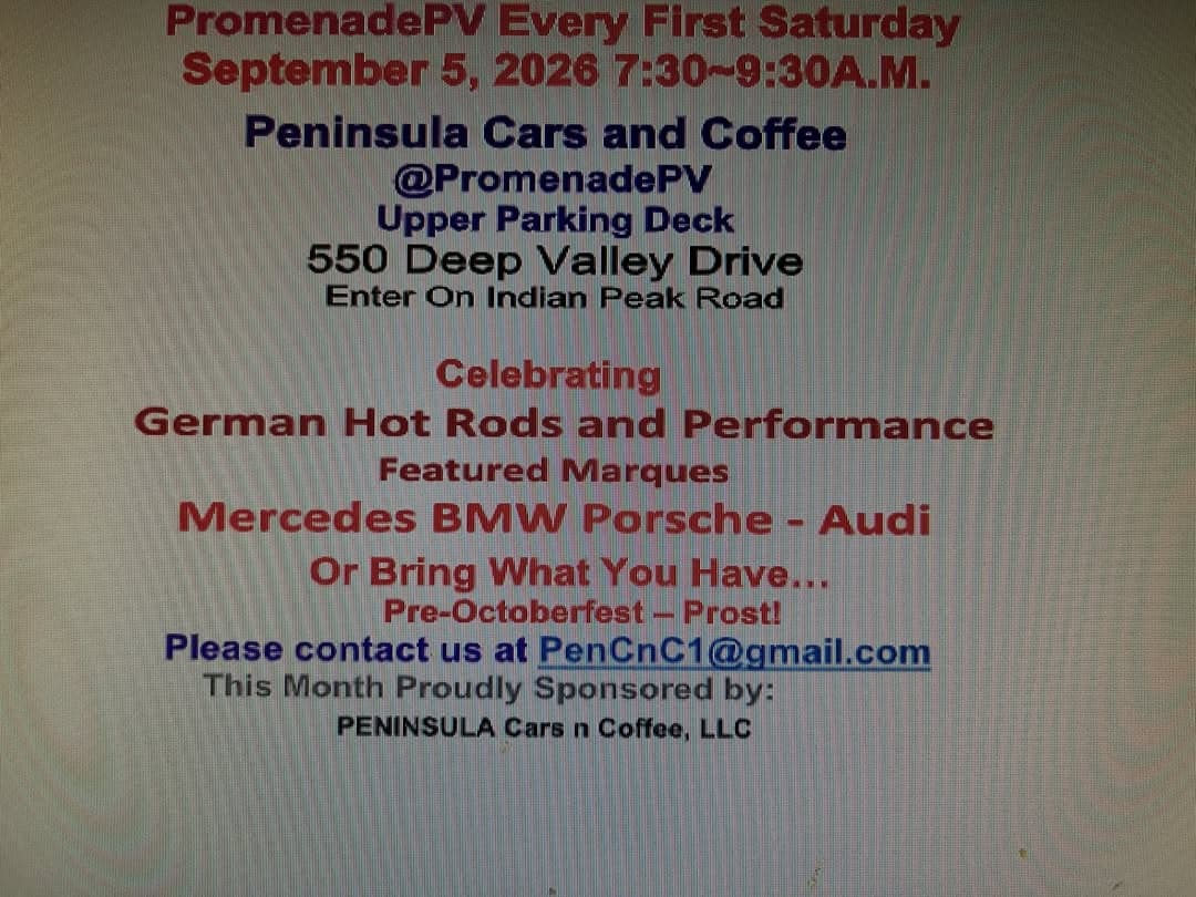 Peninsula Cars & Coffee