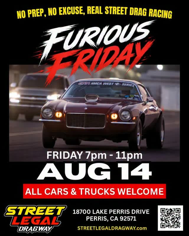 Furious Friday Drag Race