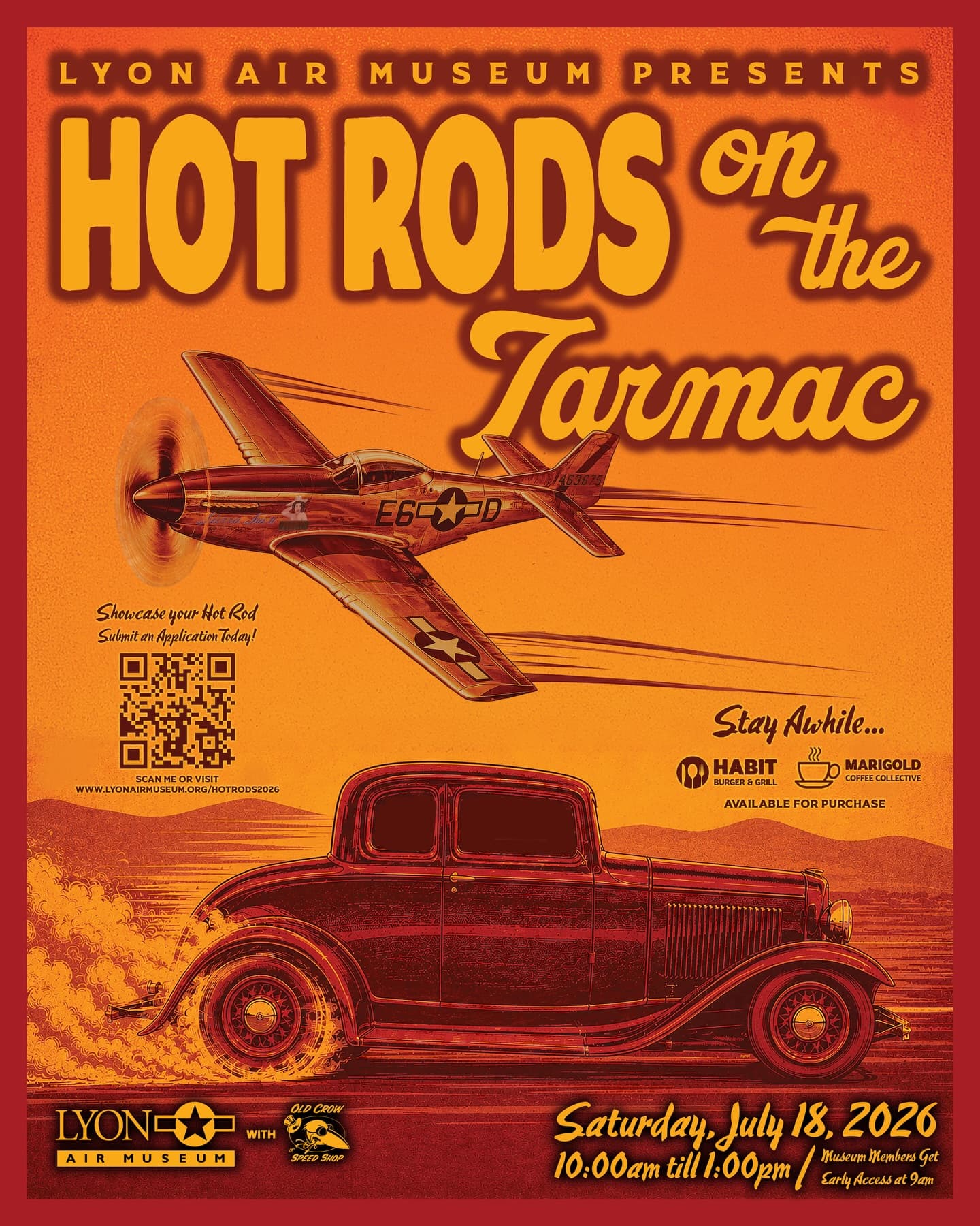 Hot Rods on the Tarmac