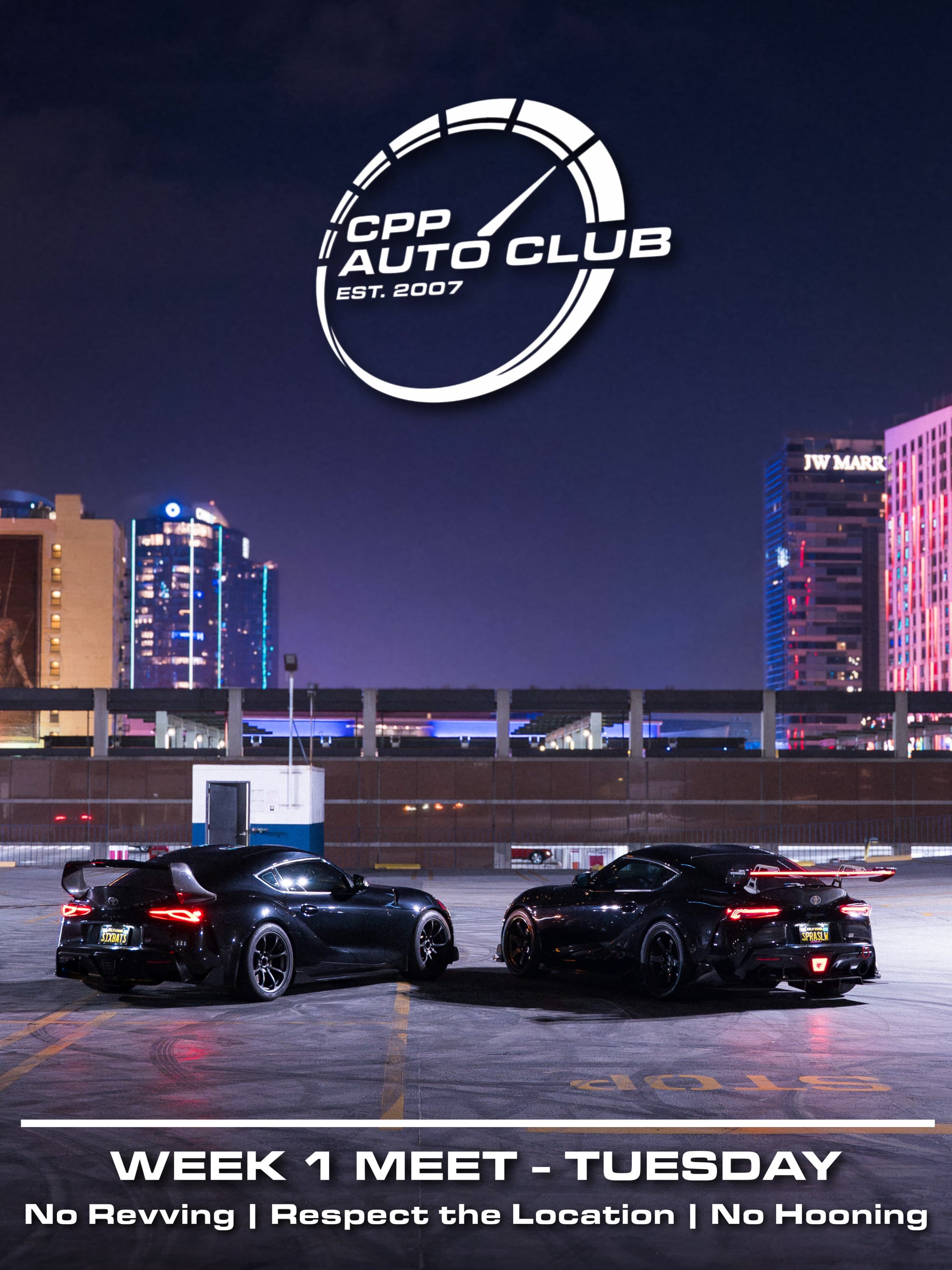 CPP Auto Club Meet at Summerfield Tea Bar