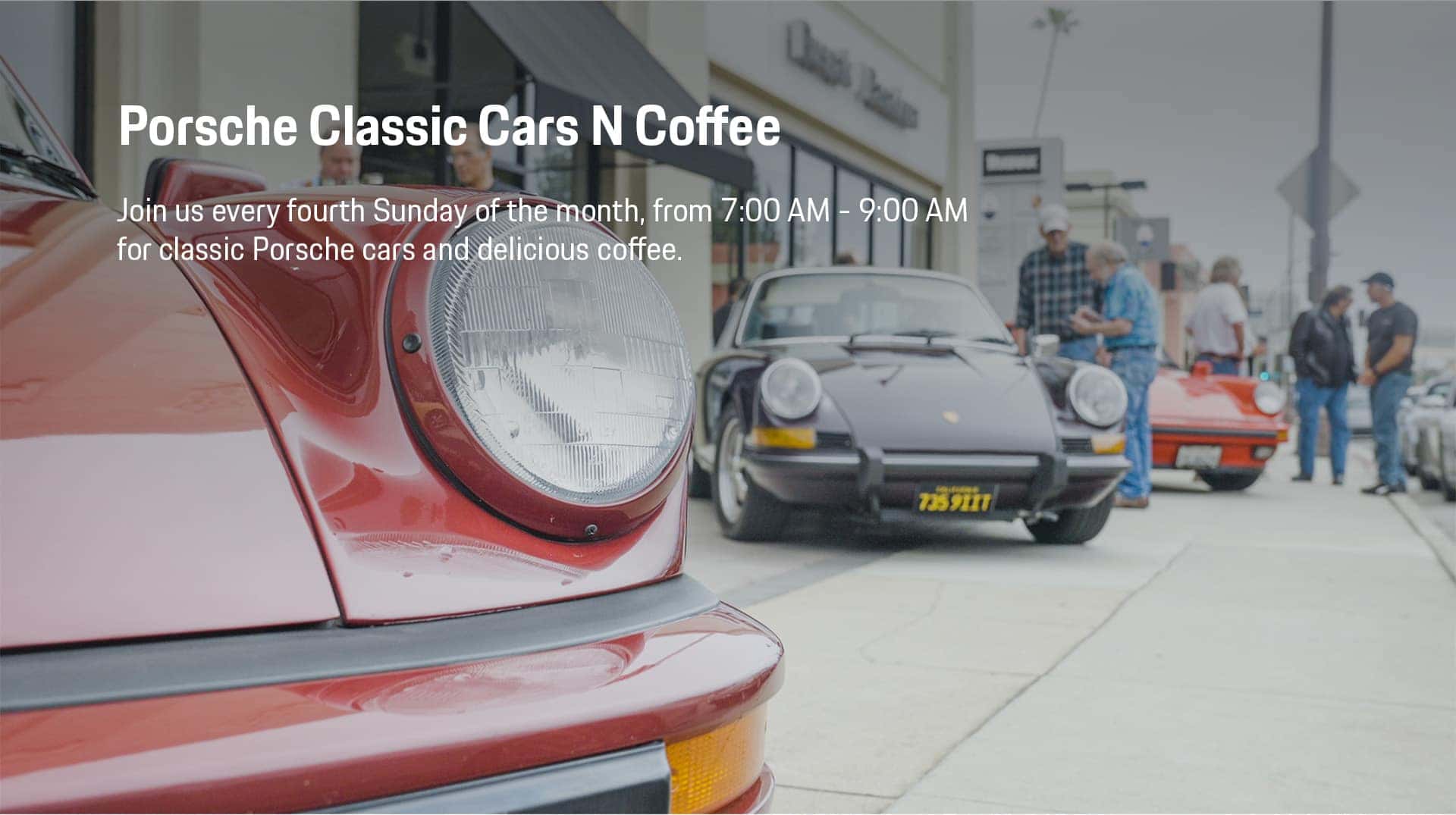 Cars & Coffee at Porsche Pasadena — Classics