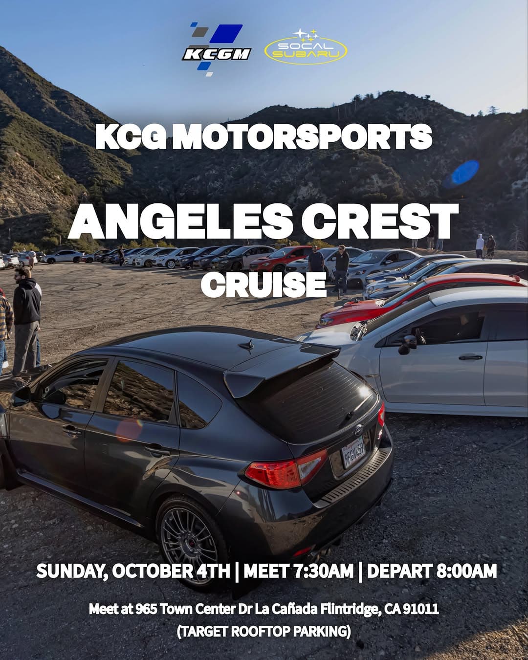 KCG Motorsports Angeles Crest Cruise