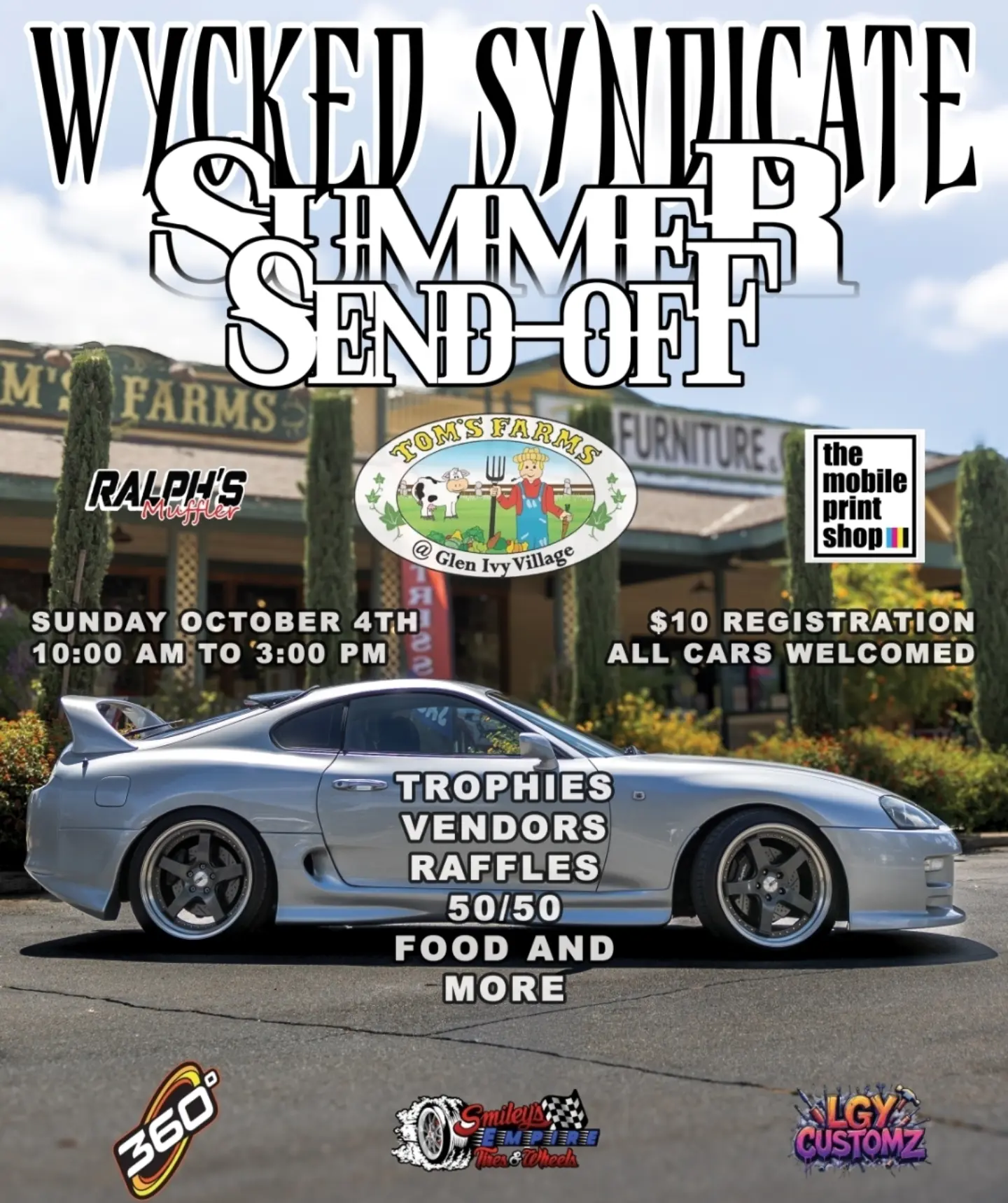 Wycked Syndicate Summer Send Off Car Show