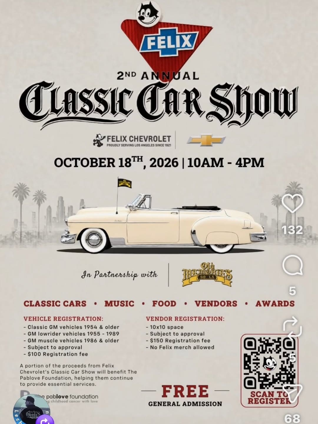 Felix Chevrolet Classic Car Show