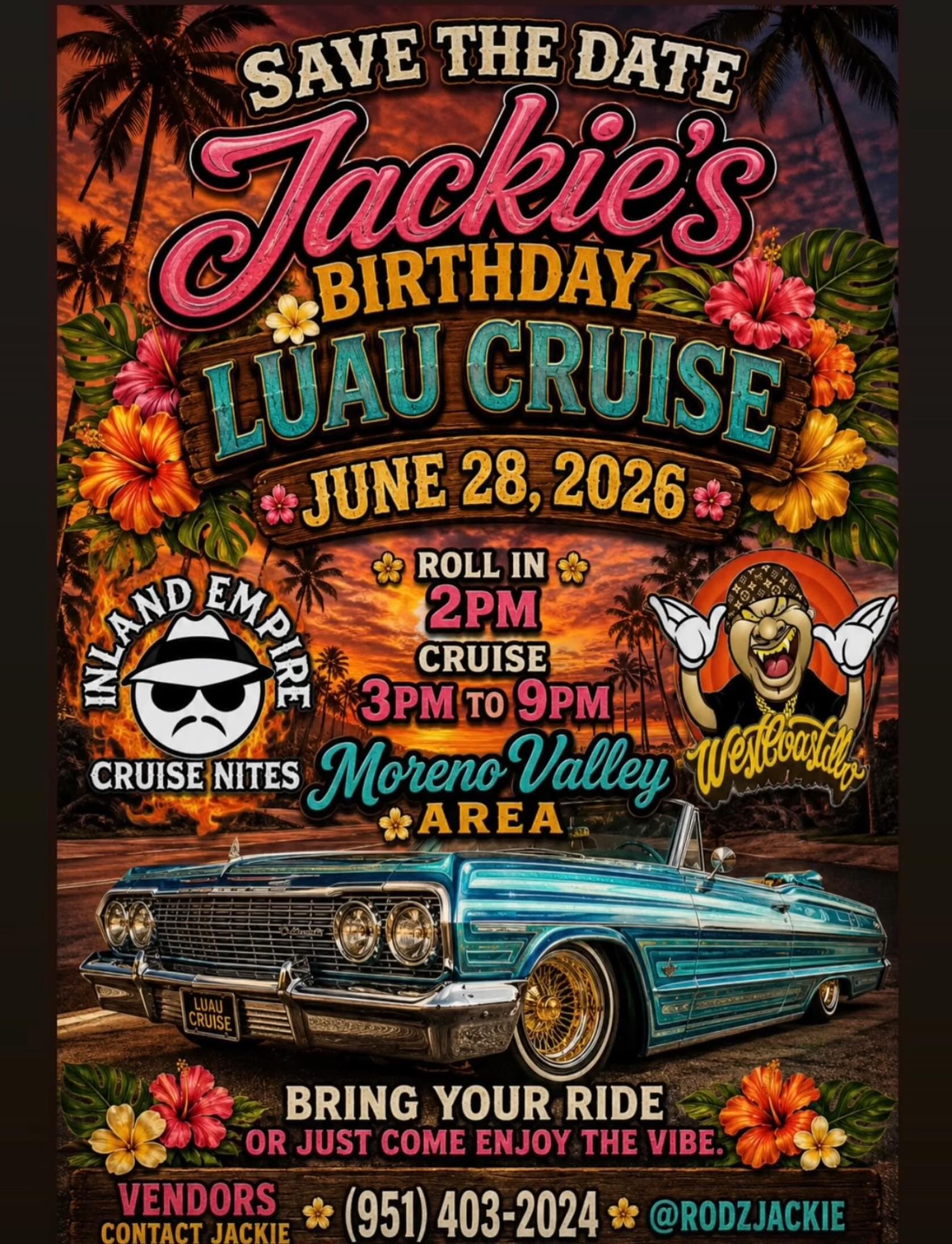 Jackie’s Birthday Luau Cruise