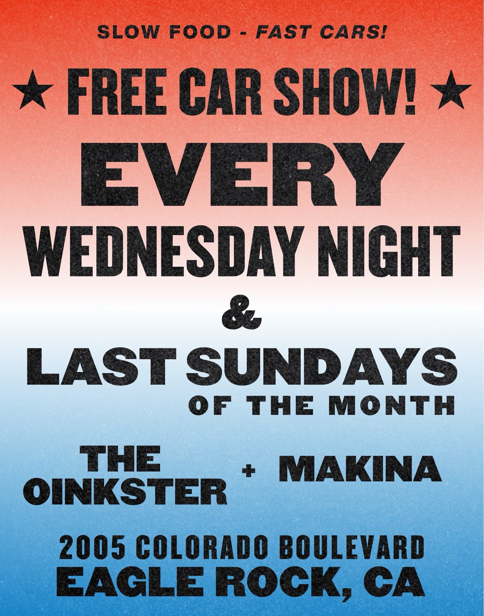 Makina Sunday Service at The Oinkster