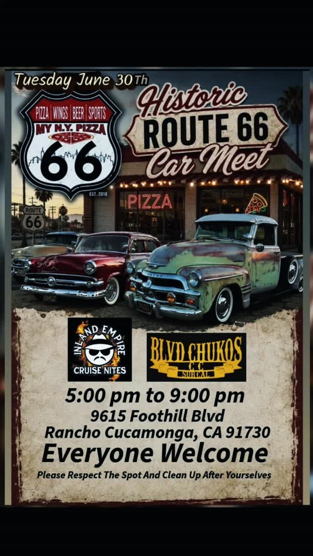 Historic Route 66 Car Meet