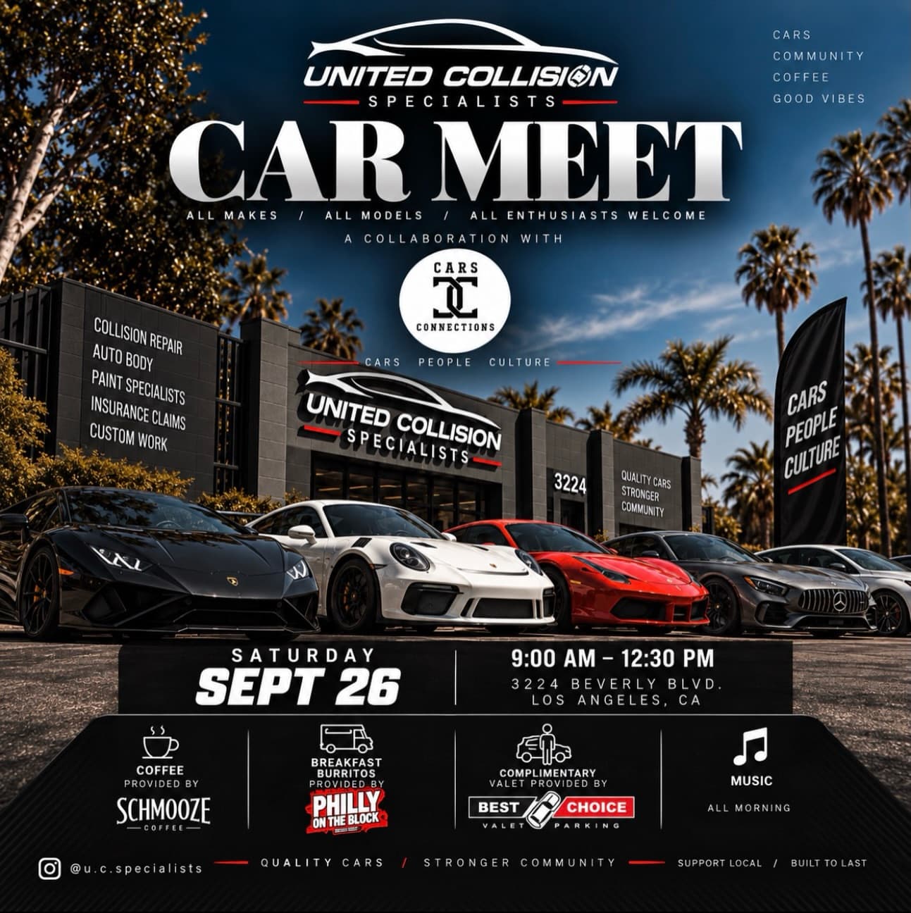 United Collision Specialists Car Meet