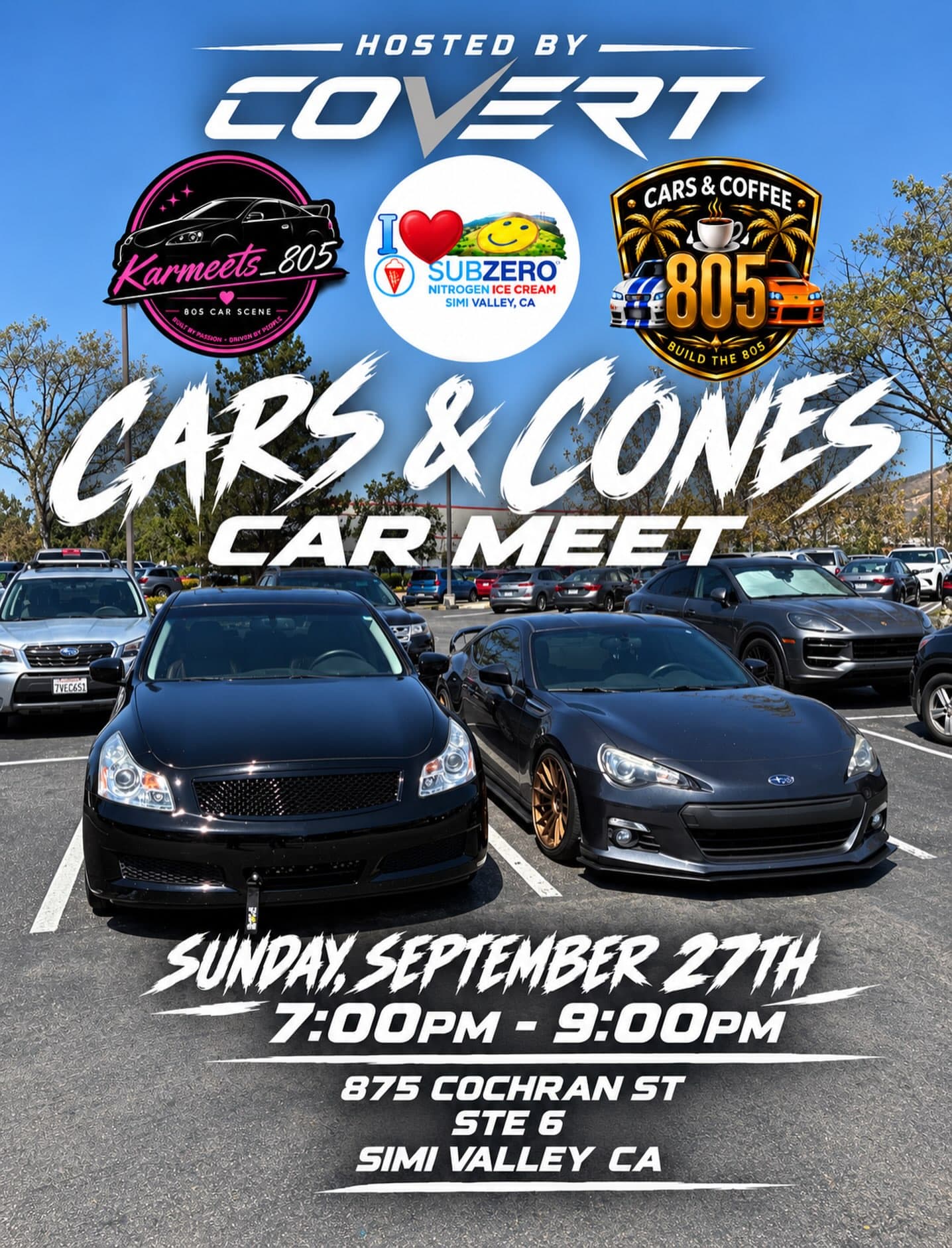 Cars & Cones Car Meet