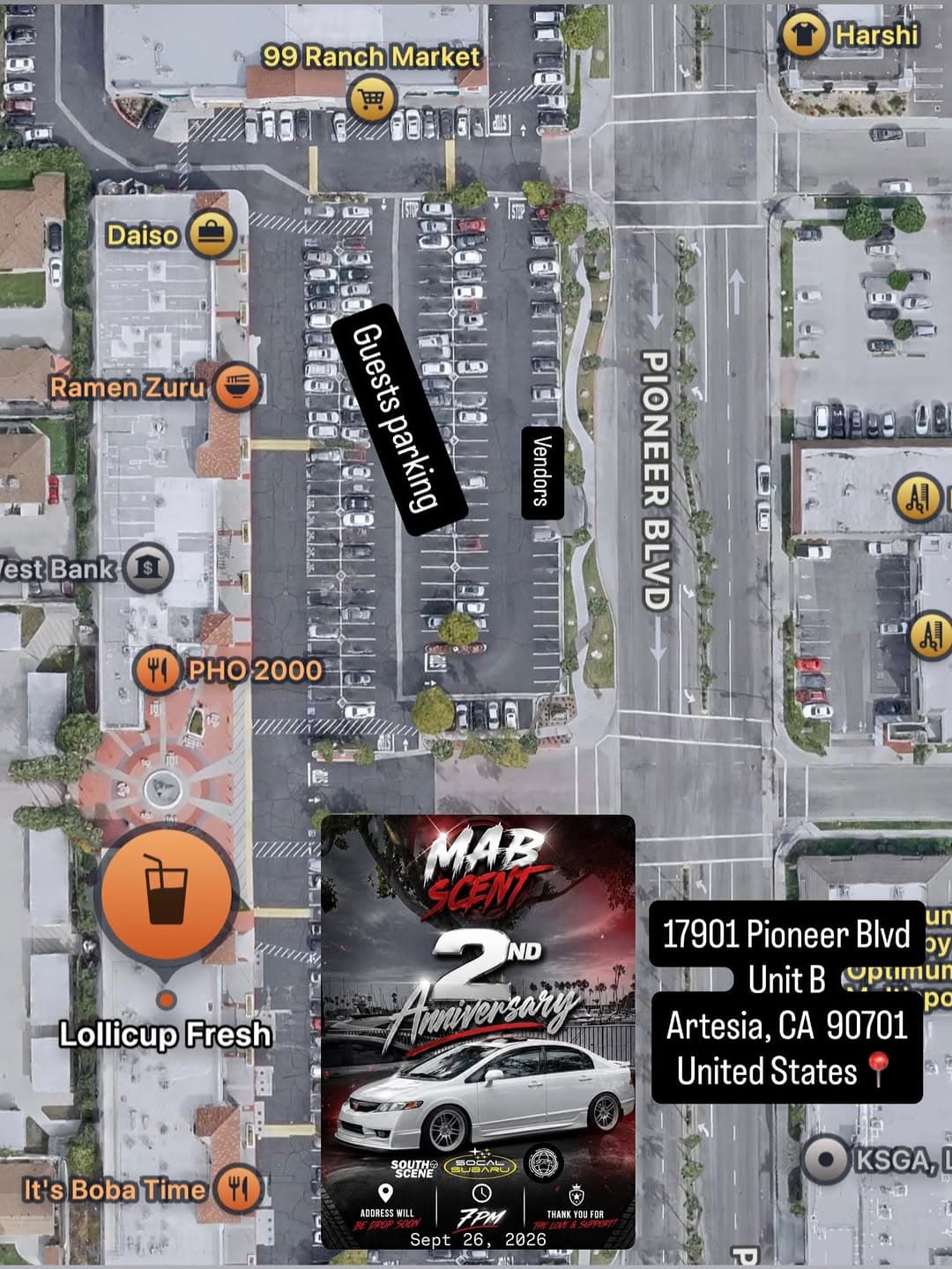 MabScent 2nd Anniversary Car Meet