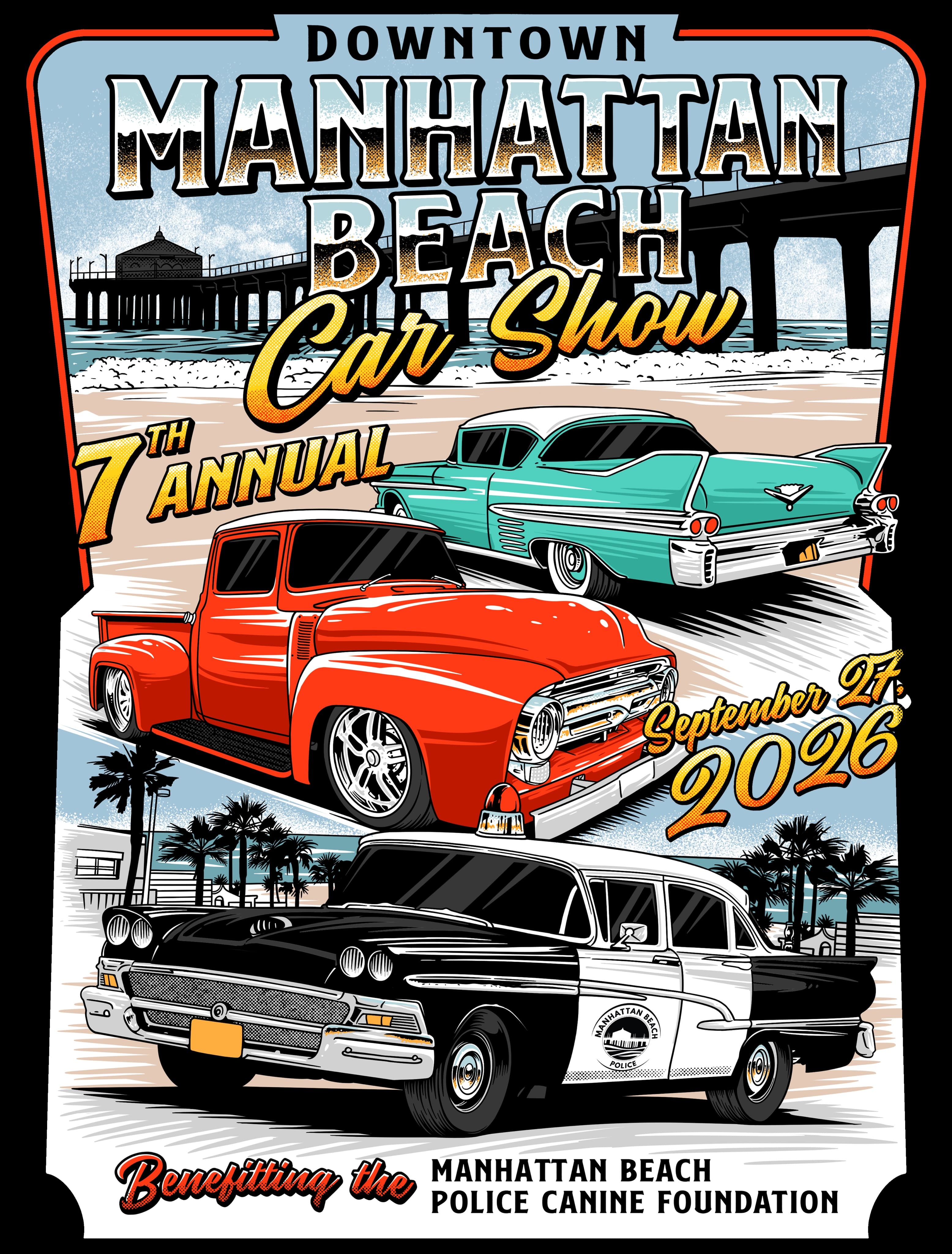 7th Annual Downtown Manhattan Beach Car Show
