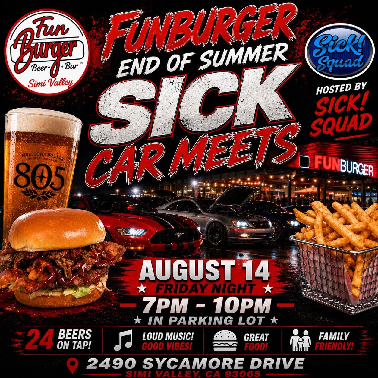 End of Summer Sick Car Meet