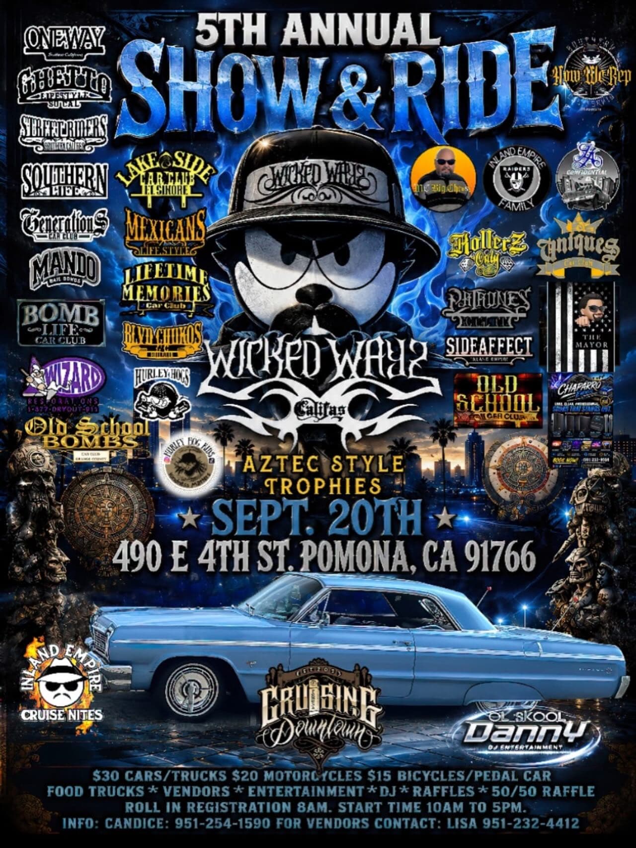 5th Annual Show & Ride: Wicked Wayz