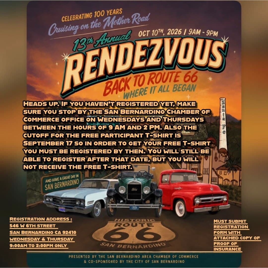 Rendezvous Back to Route 66