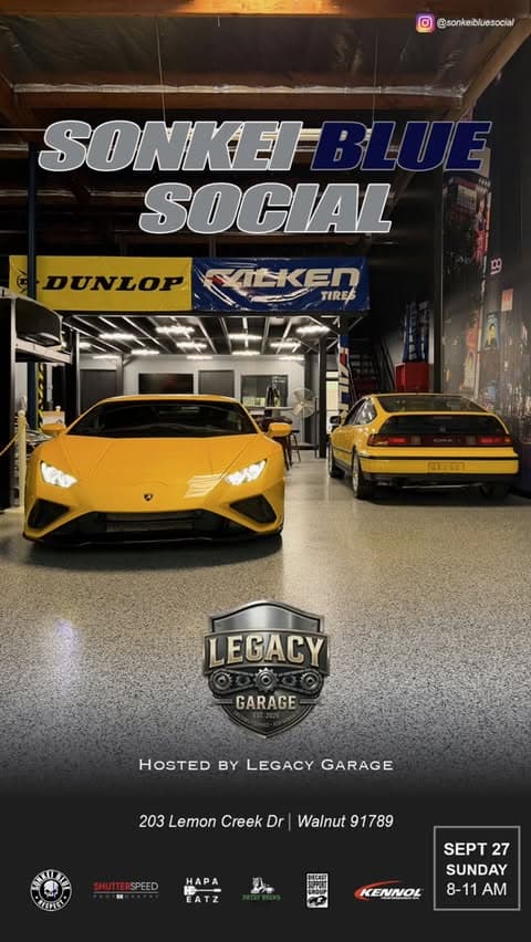 Sonkei Blue Social at Legacy Garage