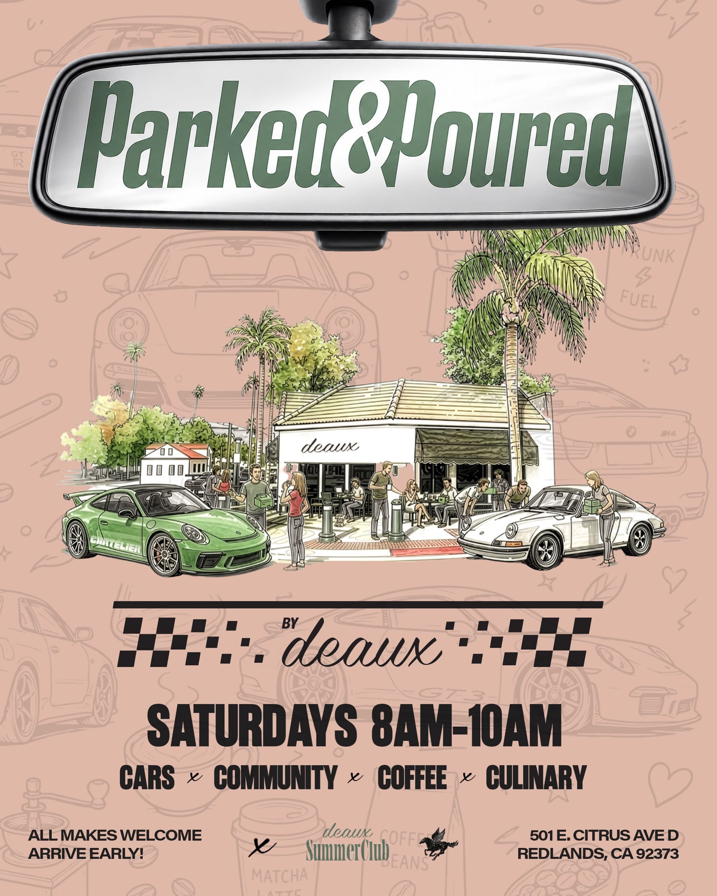 Parked & Poured at Deaux