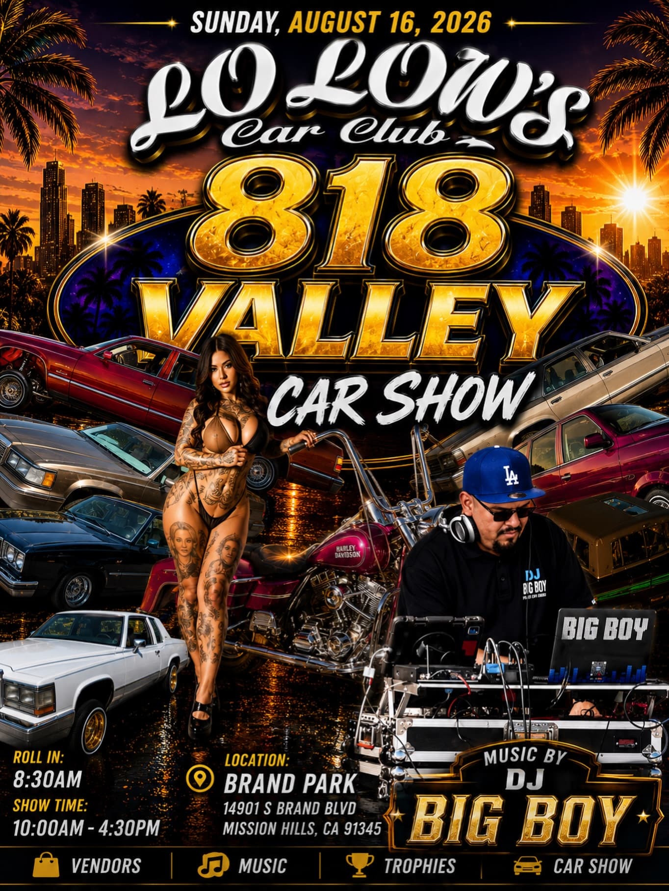 Lo Low’s 818 Valley Car Show