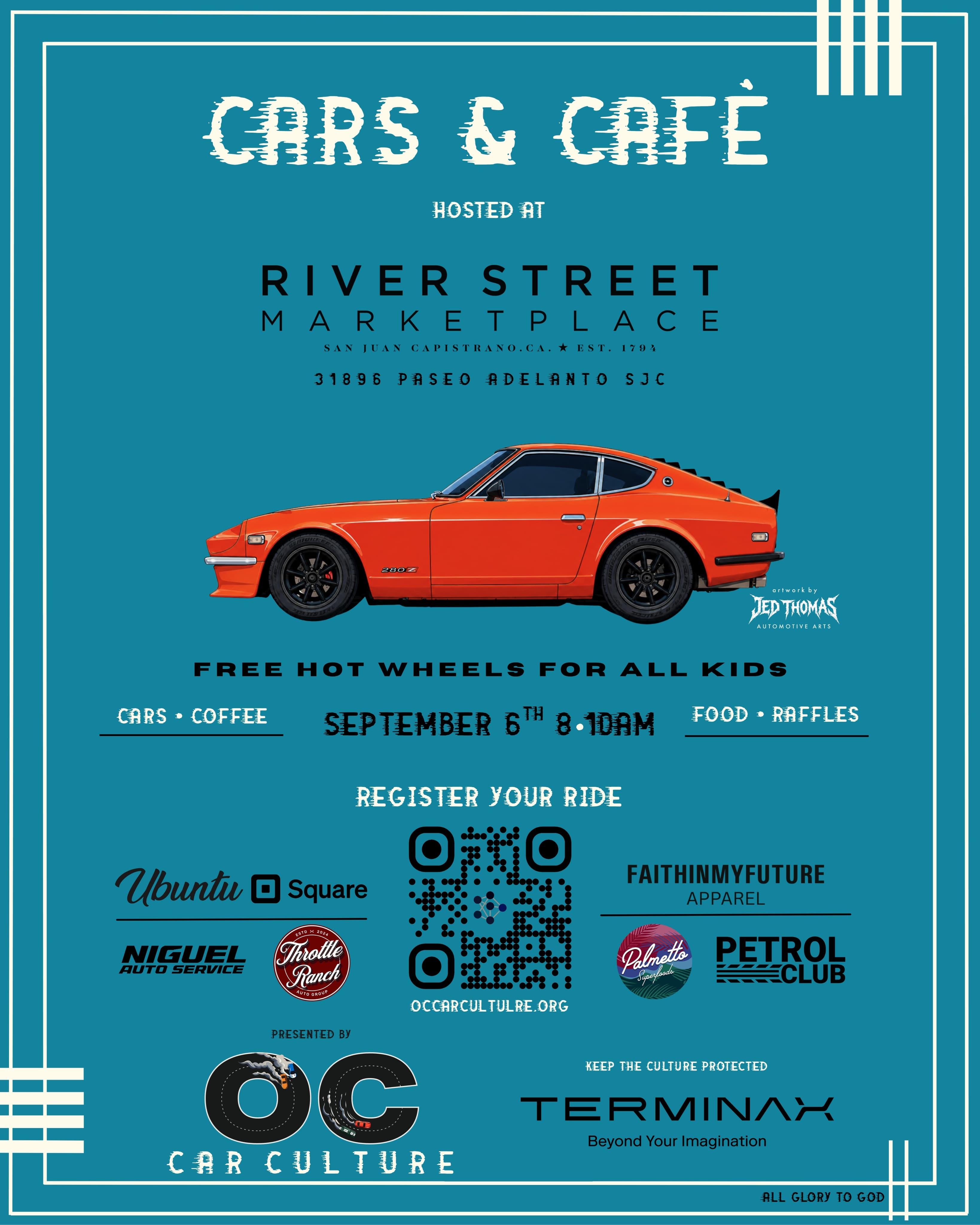 Cars & Café at River Street Marketplace