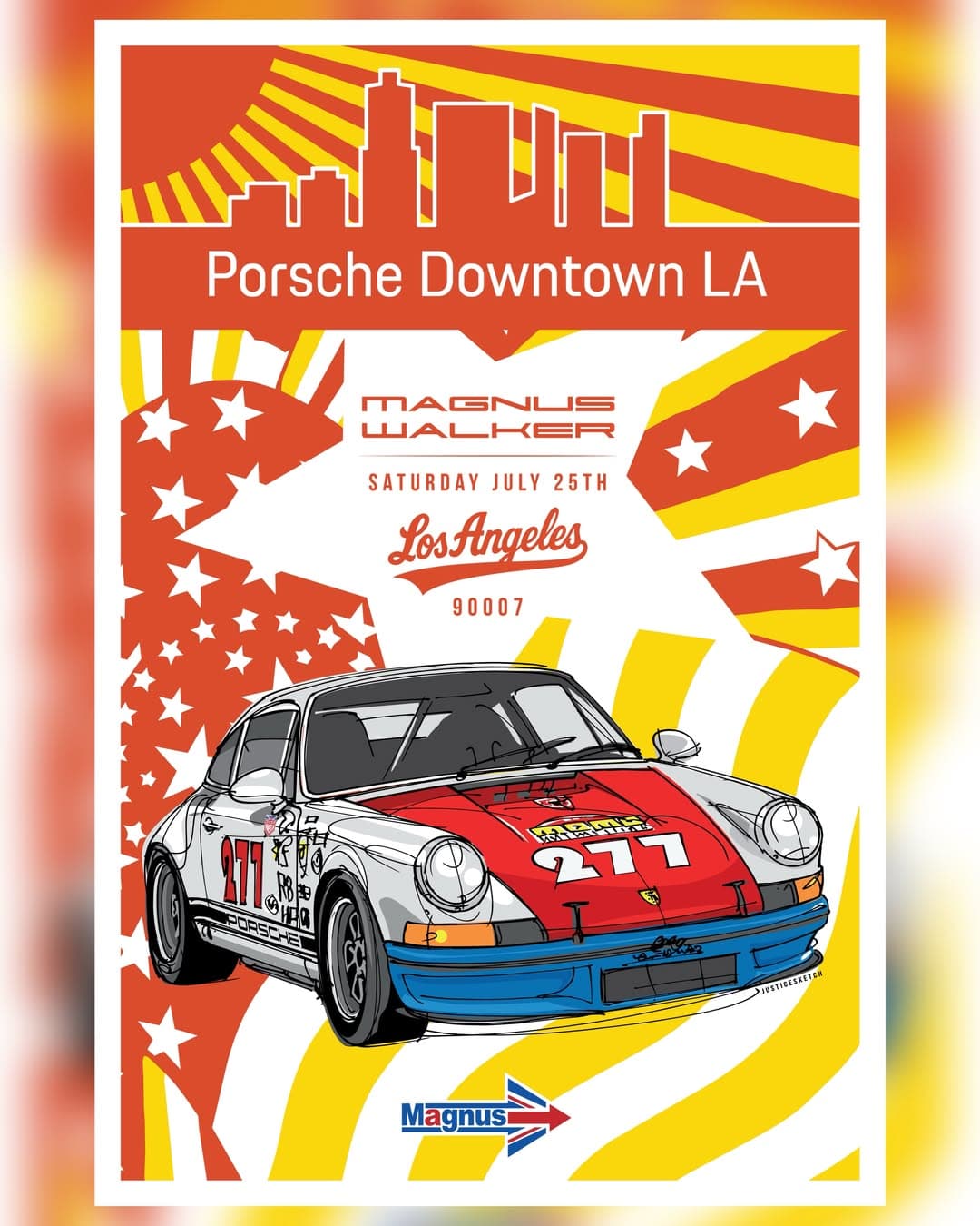 Cars & Coffee at Porsche Downtown LA
